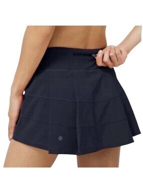 Lululemon Pace Rival Skirt Navy Blue Size 14 LW8A79T Athletic Running Skort